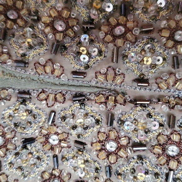 Jersey embellished Indian Boho top - Picture 5 of 10